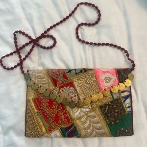 Bohemian embroidered bag